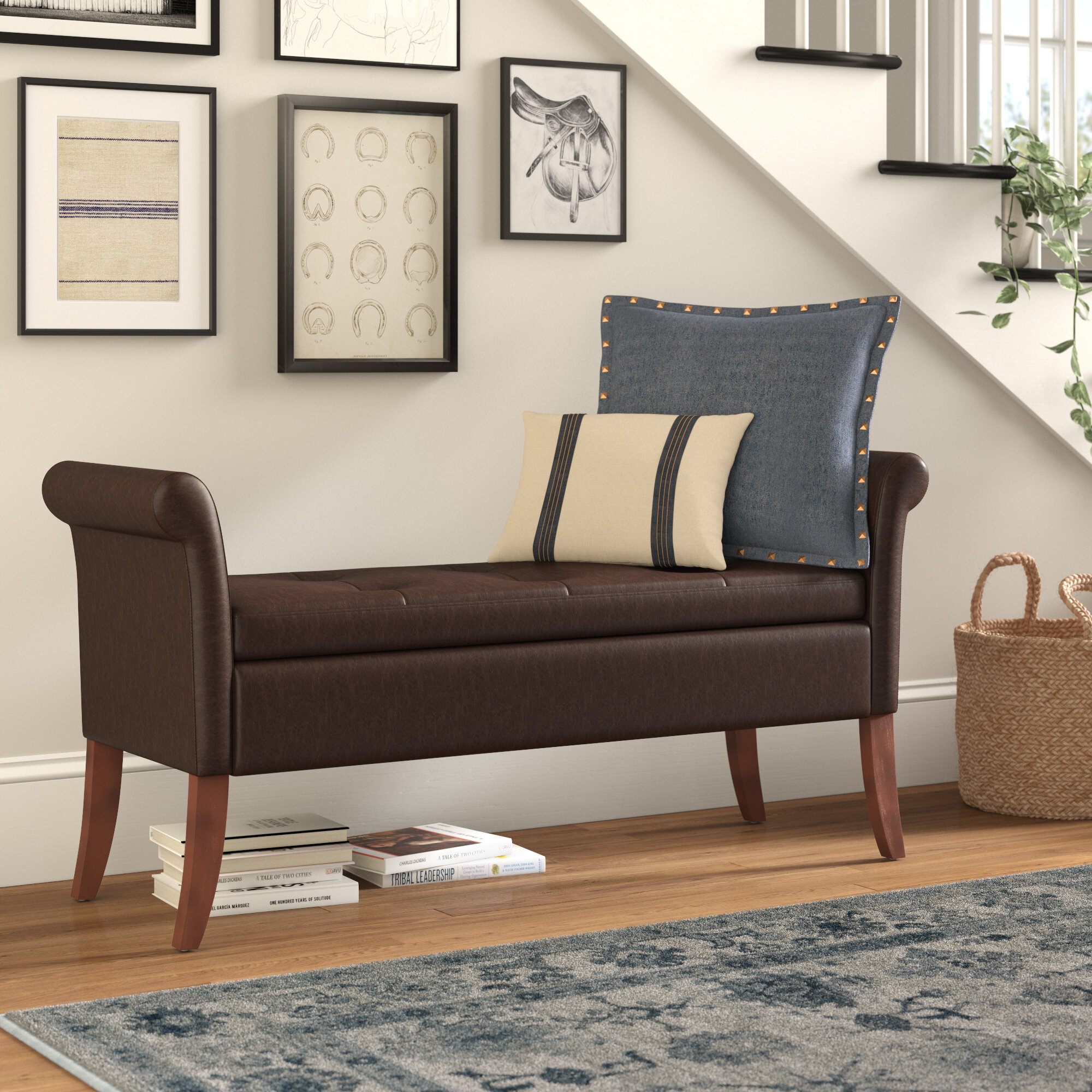 Suzanne Upholstered Storage Bench