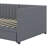 Full Size Upholstered Daybed with Trundle Sofa Bed Frame-1595724518