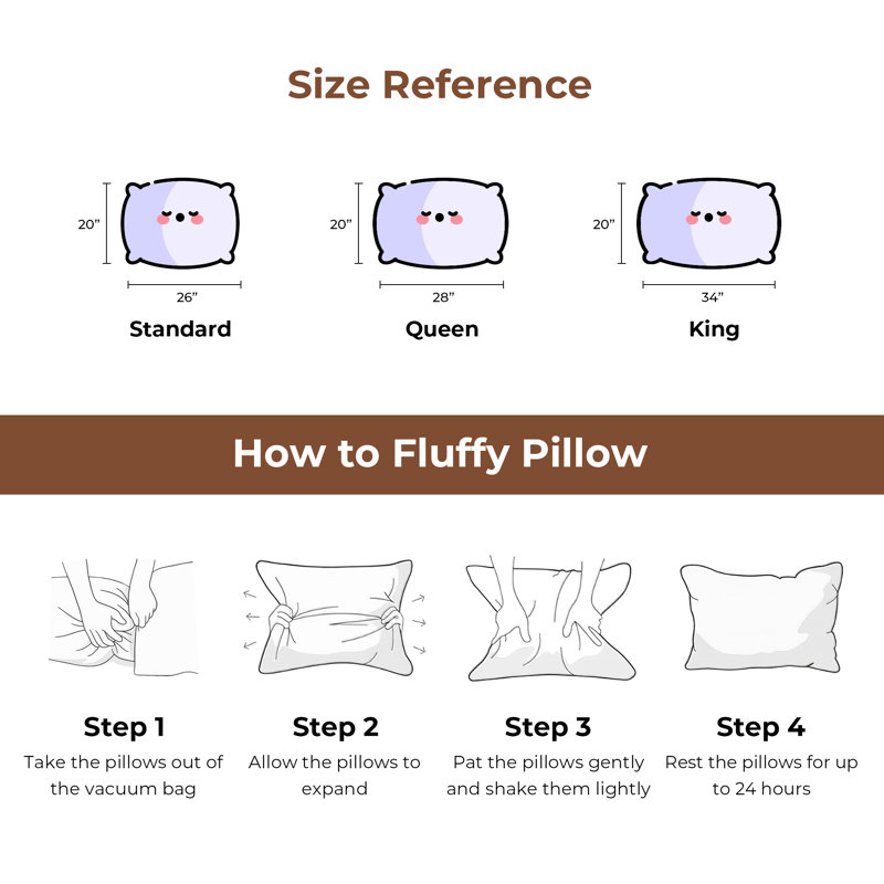 Coussin Feather, Très grand lit