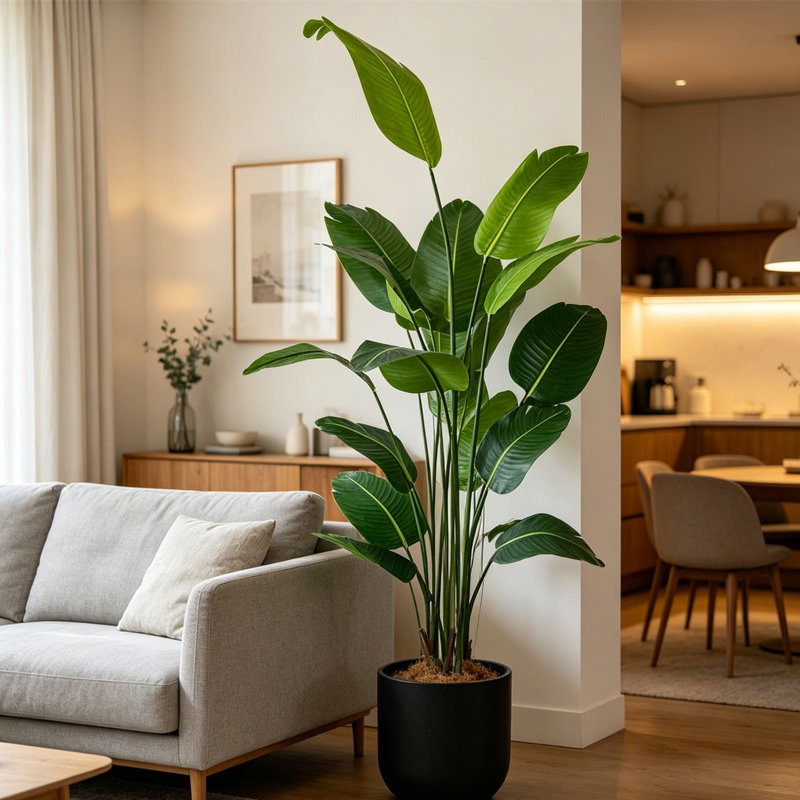 Plantes artificielles réalistes pour la décoration intérieure