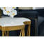 East Camden Marble Top Frame End Table