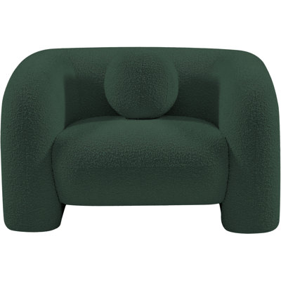 Emory 44 inches W Boucle Fabric Chair