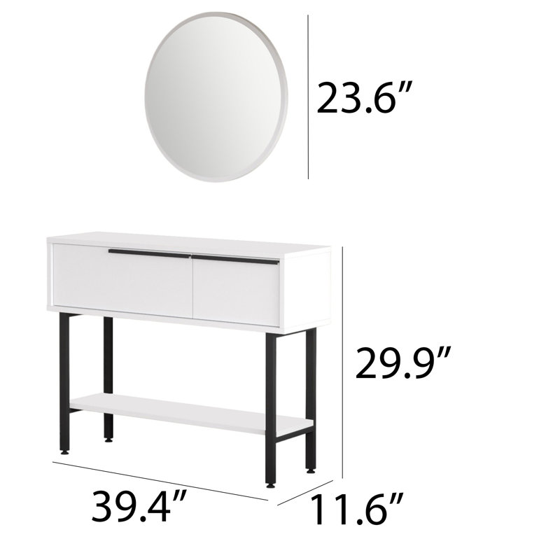 Buffet industriel Lothrop, Blanc