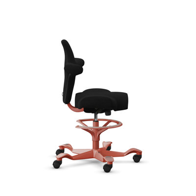 Fauteuil réglable en hauteur avec repose-pieds HœG Capisco