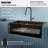 Karran Quartz 33'' X 22'' Large Single Bowl Drop-in Kitchen Sink With Bottom Grid and Strainer-61825447