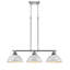 Luminaire suspendu en forme de dôme à 3 lumières pour îlot de cuisine Drakeford-626184615-626184618