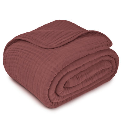 Karlina Cotton Muslin Throw Blanket