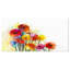 «Colorful Gerbera Flowers Watercolor», reproduction d'art sur toile tendue-19241275