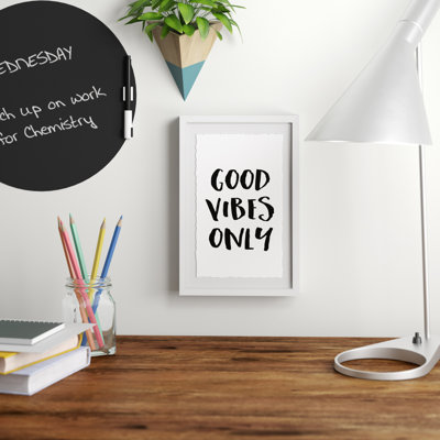 Strinko «Good Vibes Only VIII», reproduction encadrée