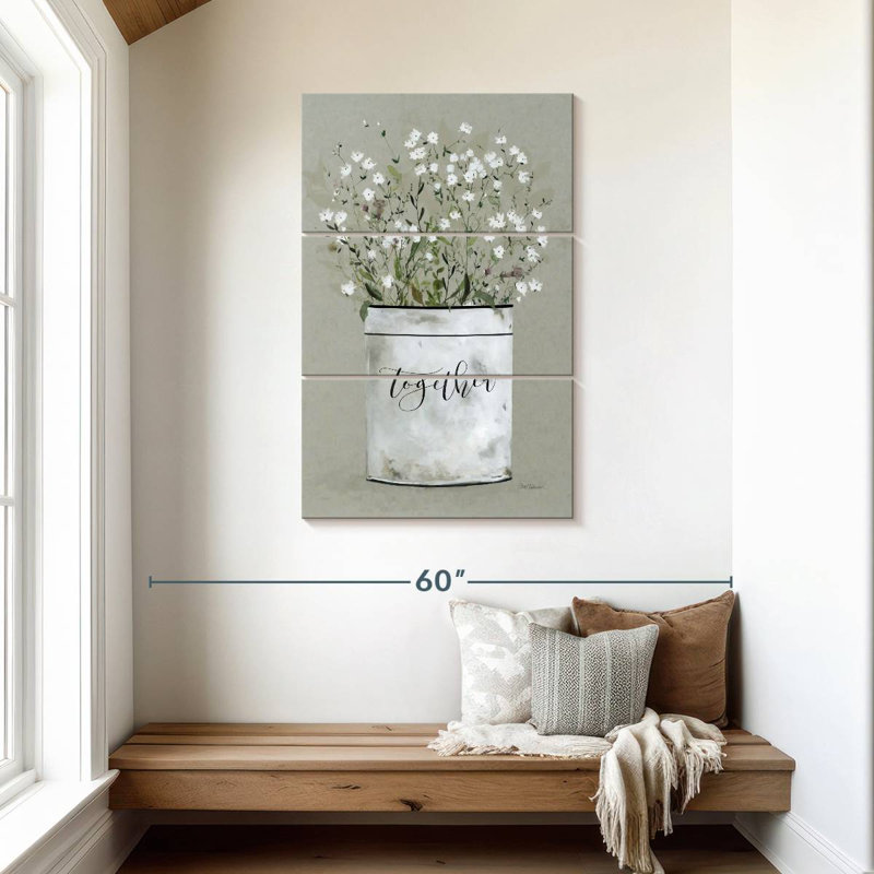 Harnek Bouquet Of Grace Bucket Together, H 45 po x l 28 po