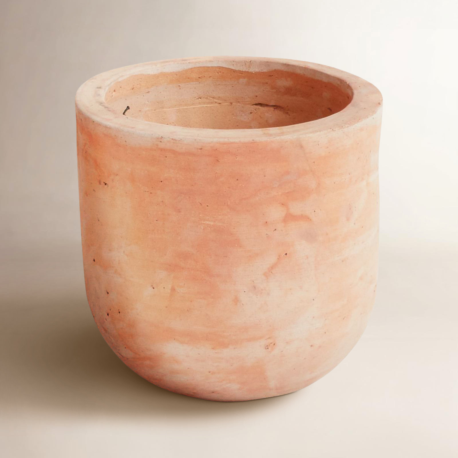 Kemon Handmade Ceramic Pot Planter, 8.5" H x 9" W x 9" D