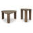 Joeanna Solid Wood Nesting Coffee Table