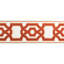 Treillis Passementerie II Cerise Tape Fabric-1283841866