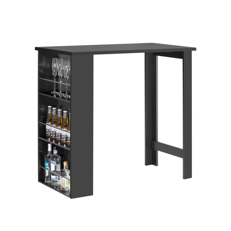 Hacker 112cm Home Bar, Black