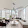 Sofucor Kemp 52" 3-Solid Wood Blade Classic Ceiling Fan with Remote Control and no Lights