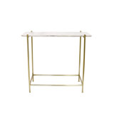 Beacon 35'' Marble Top Console Table