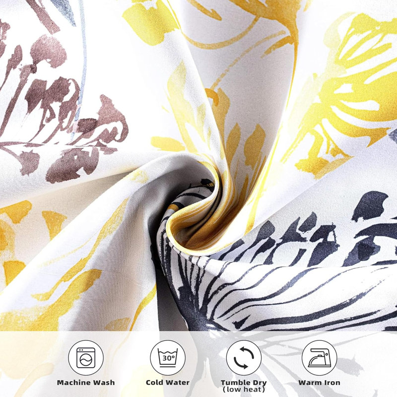 Belovs Room Darkening Curtain Pair, Yellow