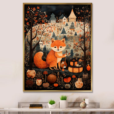 Orange Kids, art mexicain pour enfants VI - art mural pour enfants