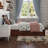 Lamareon Solid Wood Platform Bed with Footboard & Roll Out Trundle Bed-245492664-245492665