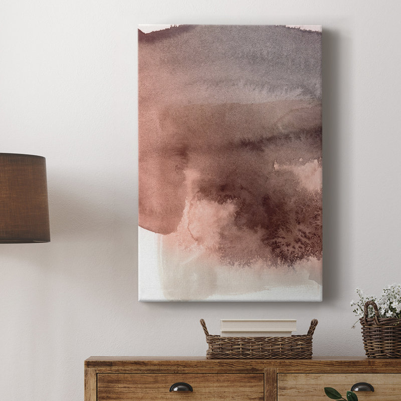 Red Ochre abstrait II - galerie Cavas sur mesure