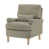 Grayish Green Linen Blend/Gray Wood