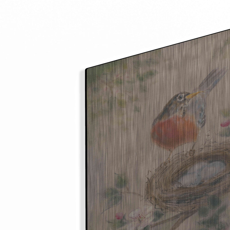 «Spring Eggs» par Pam Britton, H 12 po x l 12 po