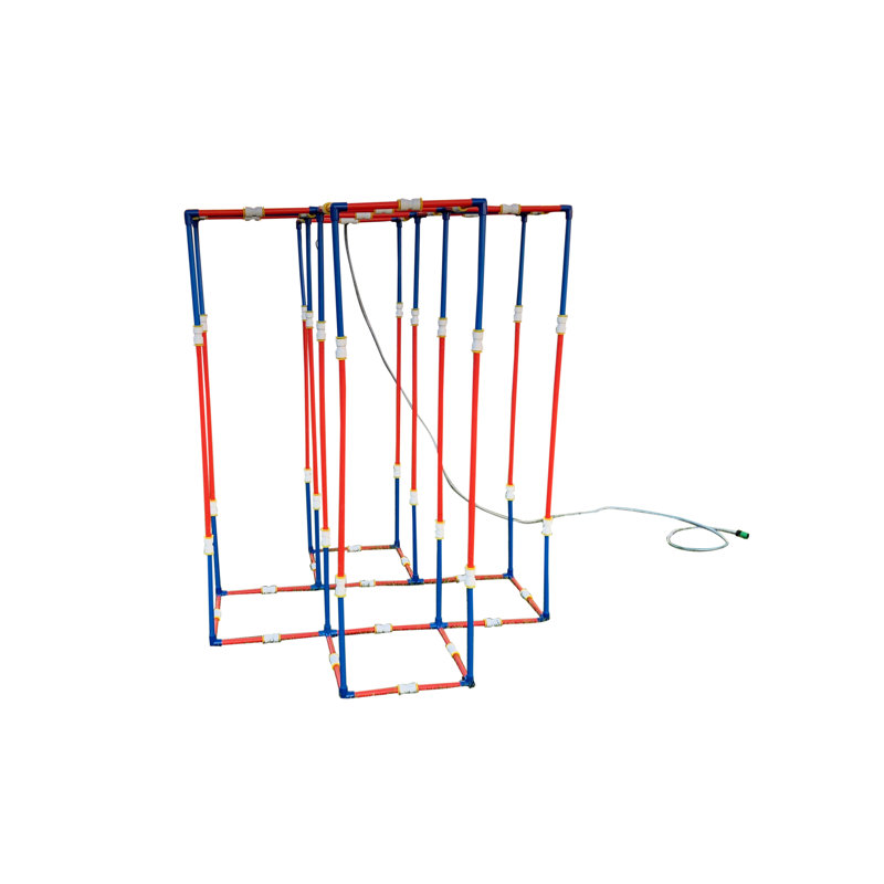 Large Sprinklers Set with Poles and Hose - Build Houses and More with a Water Sprinkler System