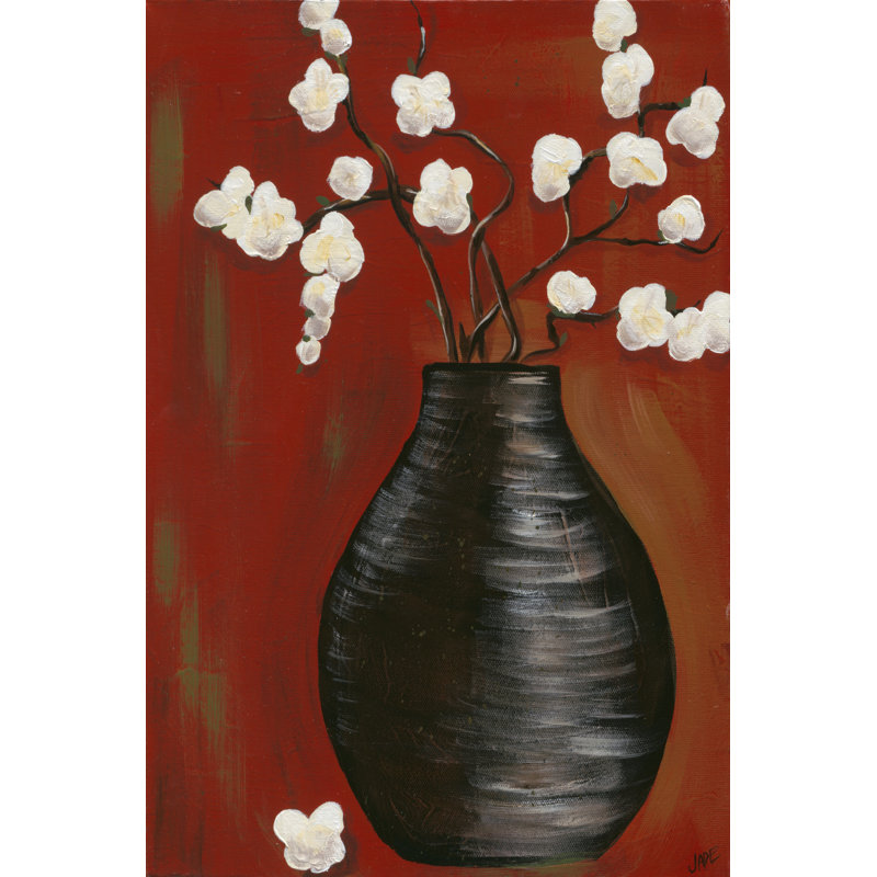 Zen Vase II - Wrapped Canvas Painting, 91cm H x 61cm W x 3.8cm D