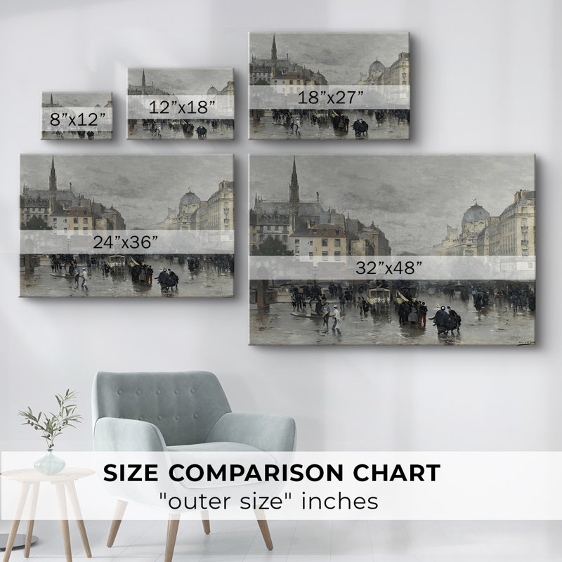 Paysages rétro-CDLXVII -Galerie enveloppée Cavas, 40 x 60
