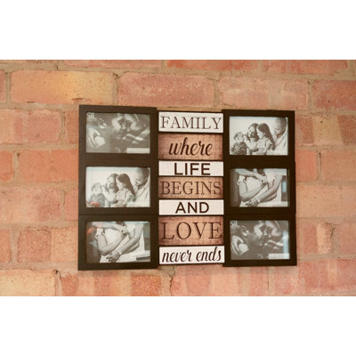 Ianis Black Collage Picture Frame