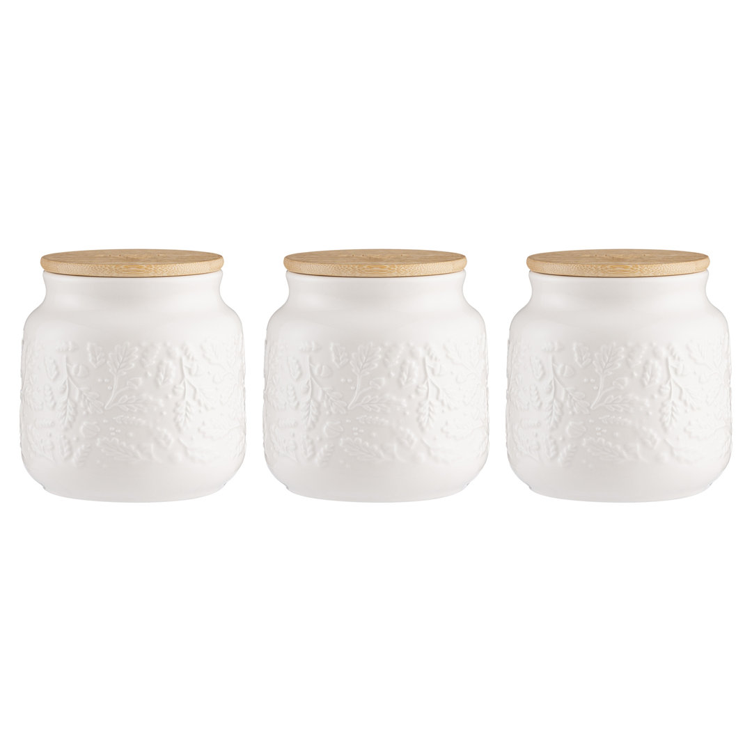 Price & Kensington Acorn Set Tea, Coffee, Sugar Storage Jars - Image 3