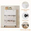 Armoire à chaussures blanche moderne et élégante avec 3 tiroirs rabattables
