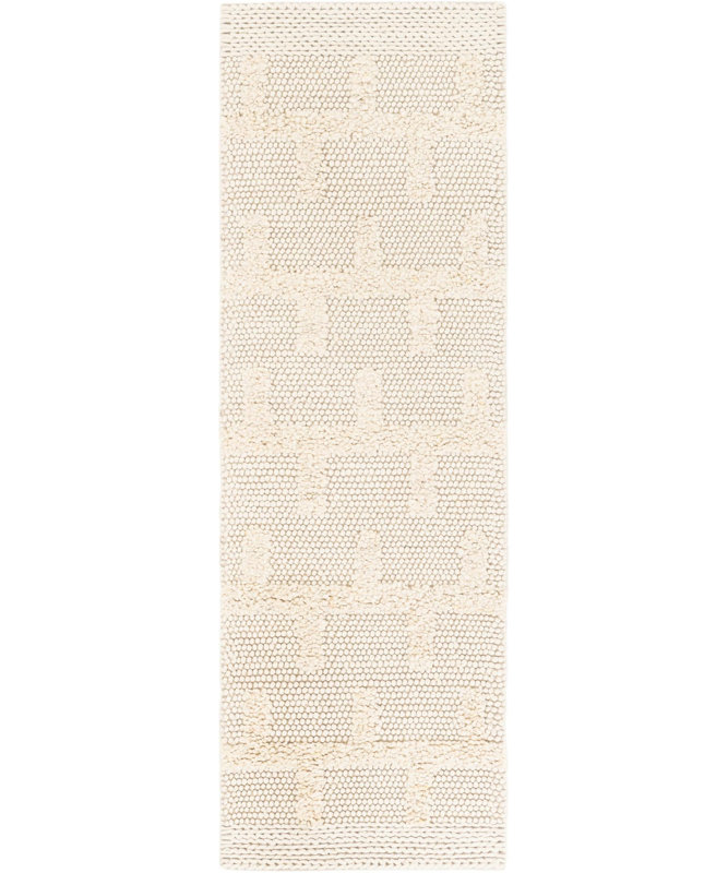  Ira Lana New Zealand Wool Rug, Runner 2'7" x 8'