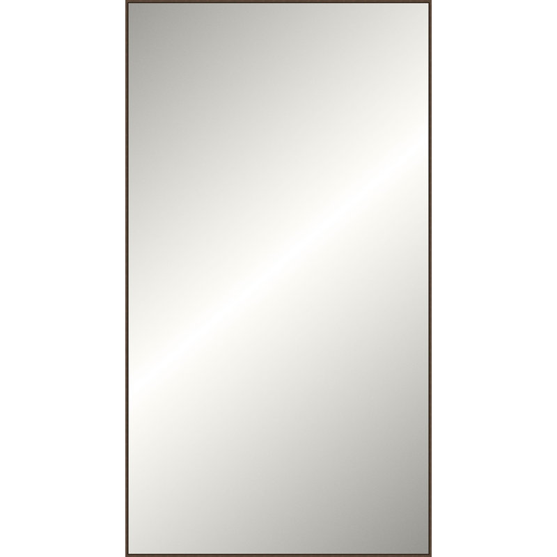 Floater 2 Solid Wood Mirror, Bronze, 89.25" x 49.25", Rectangle
