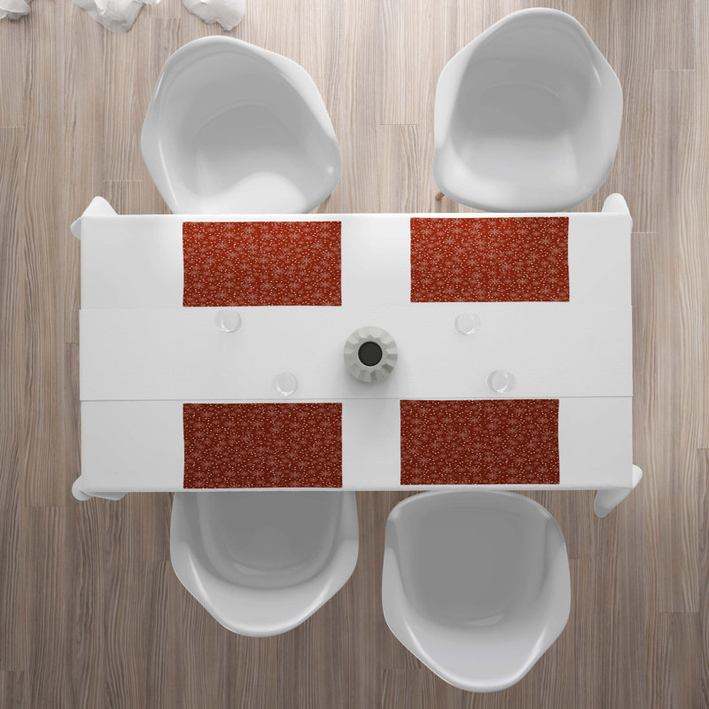 Polyester Abstract Rectangle Placemat