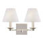 Ralph Lauren Evans Double Arm Sconce-1446739048