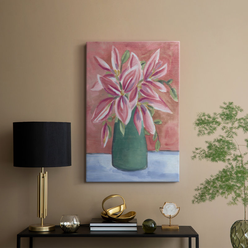 Garden Parlor I -Gallery Wra envelopped Cavas, H 18 po x l 12 po