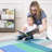 ECR4Kids SoftZone Turning Tiles Folding Activity Play Mat, 48in Square, Baby Essentials-88912608