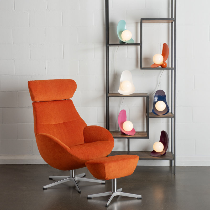 Yoki Table Lamp, Dark Smoke