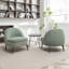 Fauteuil demi-tonneau rembourré Raymond-158142006
