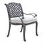 Ensemble repas d'extérieur en aluminium 7 pièces avec coussin-16499313-16499312