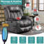 Fauteuil inclinable électrique lève-personne rembourré-1956199224