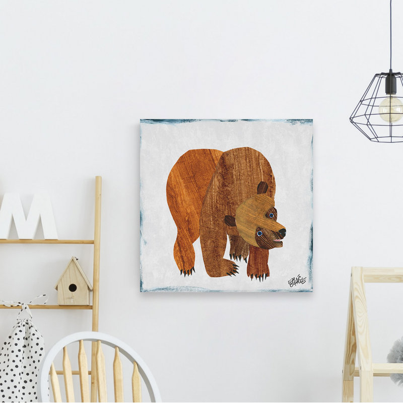 «Front Bear», reproduction sur toile tendue, H 48 po x l 48 po x P 1,5 po