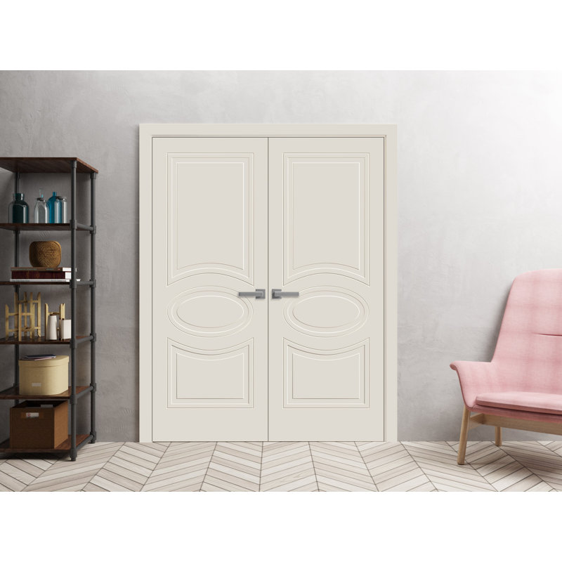 Portes françaises à panneaux, 24 po x 80 po
