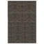 Gemini Geometric Area Rug in Black/Tan-1552810008