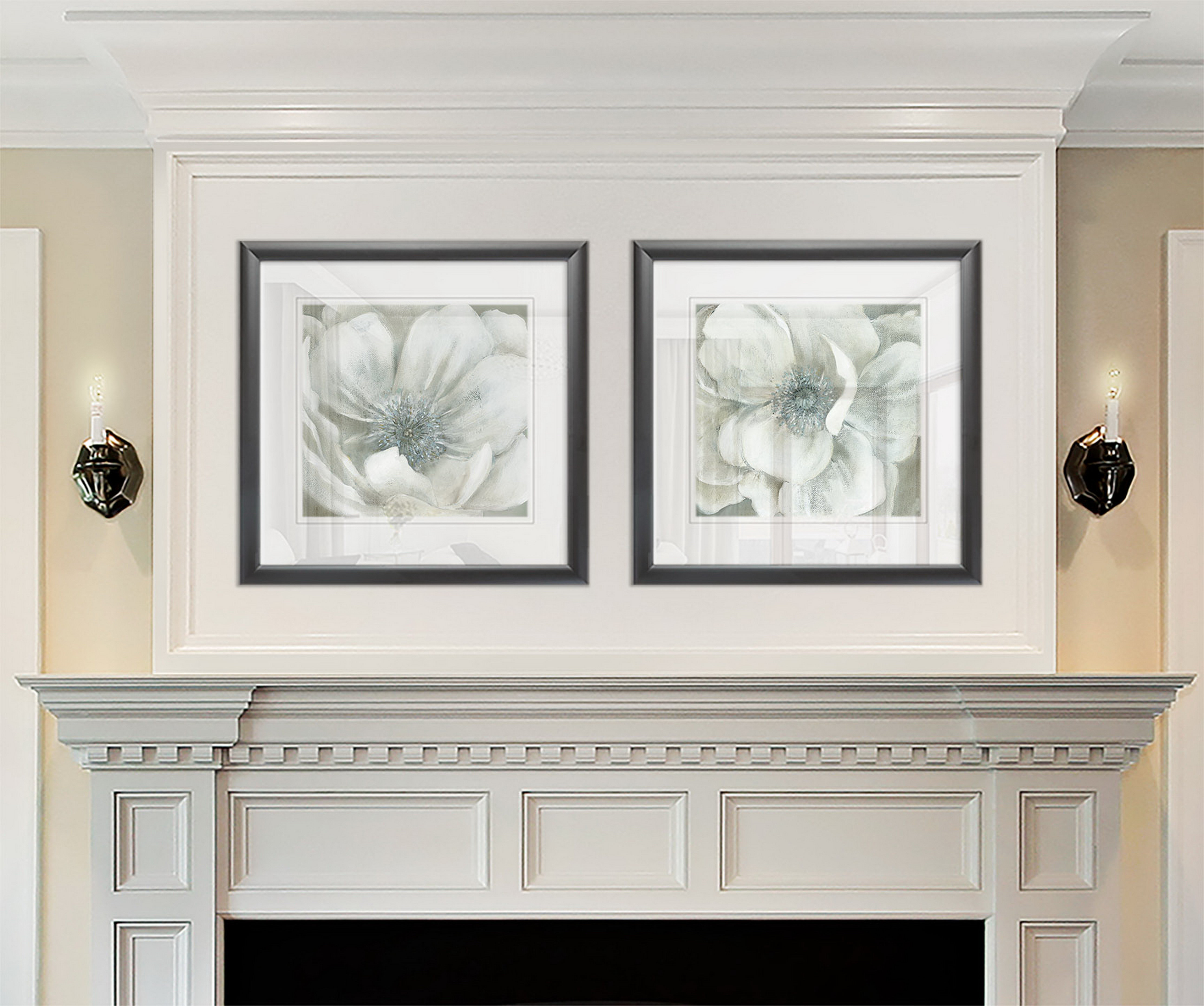 Charlton Home® Opalescence I - 2 Piece Picture Frame Print Set | Wayfair