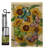 Double Sided 18.5'' H x 13'' W Polyester Flag Set