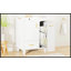 Meuble-lavabo moderne de 24 pouces avec lavabo, tiroir profond, panier coulissant à 2 niveaux et structure en bois massif durable-1309890180