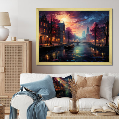 " Purple Canal Atmospheric Passage "