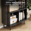  Bibliothèque de 71 po de hauteur avec armoire de rangement-179246603